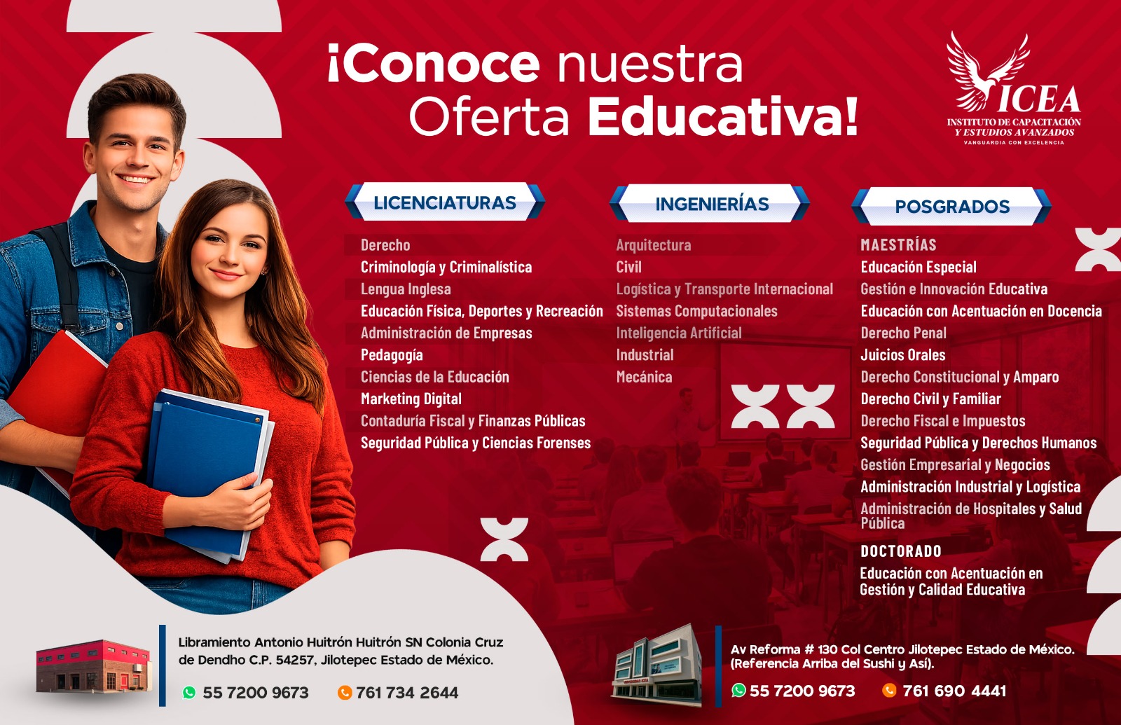 Aviso Importante Universidad ICEA